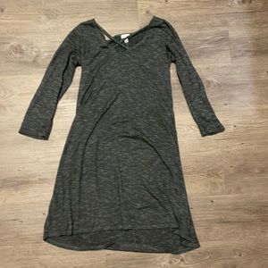 Green 1/2 sleeve dress